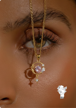 Galaxy star necklace