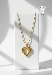 Winged Heart Necklace