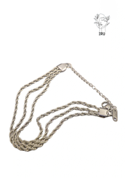 Triple Twisted 2mm Bracelet
