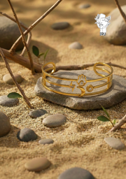 Crescent and Hand Bangle