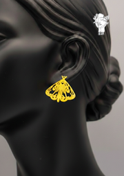 Laser-Cut Butterfly Earrings