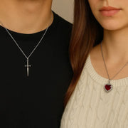 Heart & Sword Necklace