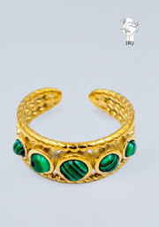 Green Emerald Ring