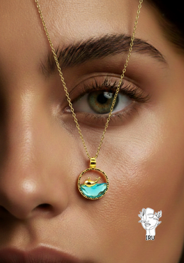 Whale necklace