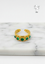 Green Emerald Ring