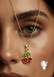 Cherry necklace