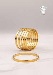 Smooth Closed Bangles 4mm