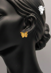 Medium Sugar-Candy Butterfly Earrings
