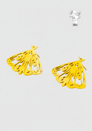 Laser-Cut Butterfly Earrings