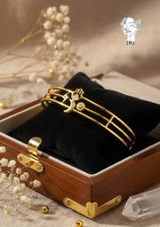 Crescent and Hand Bangle