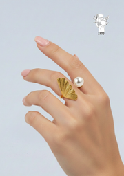 خاتم ذيل سمكة لولي 